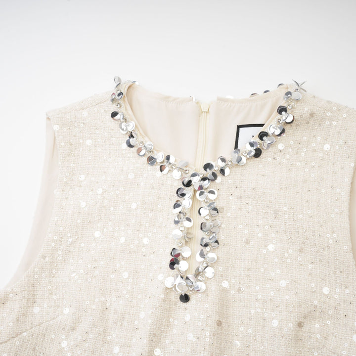 Levoire | Robe Mini En Tweed Pailleté