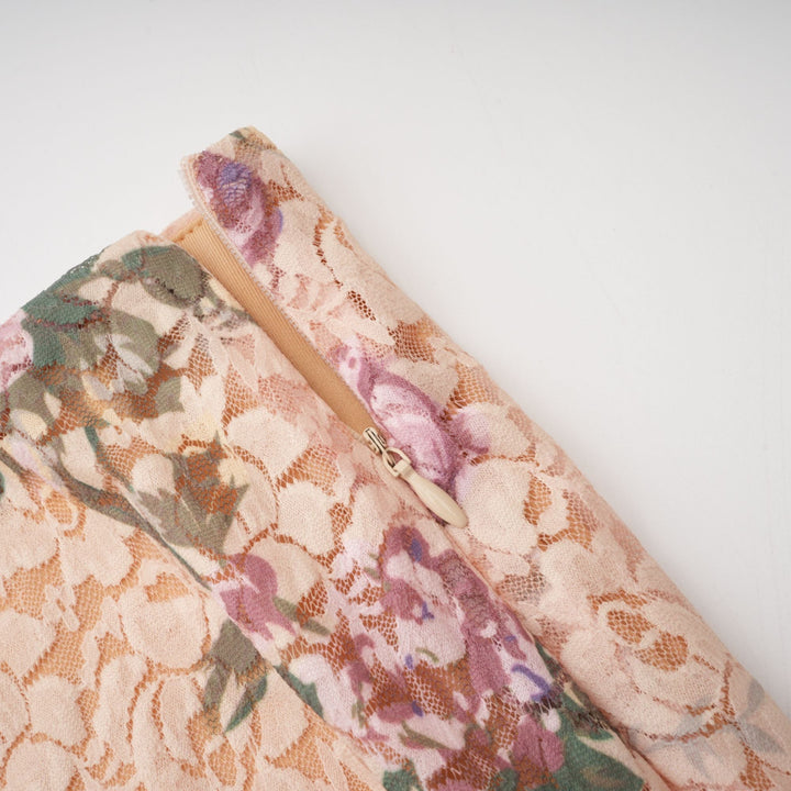 Levoire | Haut De Gilet Imprimé Floral & Ensemble De Jupe Assorti