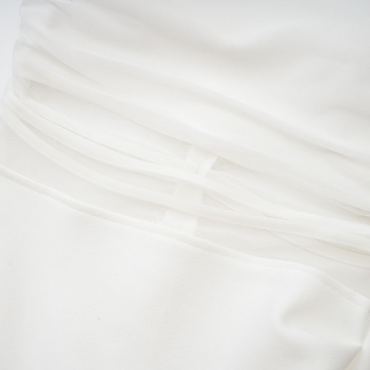 Levoire | Robe Midi Semi Transparente