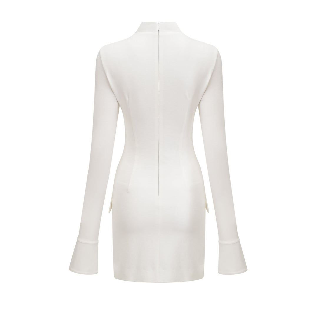 Levoire | Robe Mini Évasée À Taille Ajustée