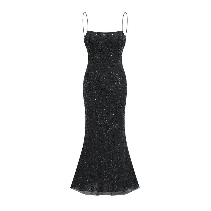 Levoire | Robe Ornée De Sequins Noir