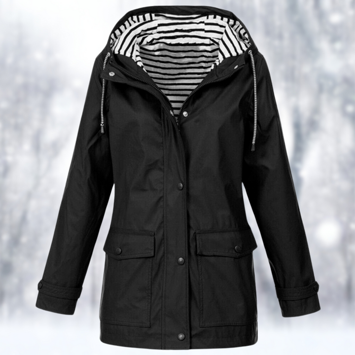 Levoire | Veste Imperméable Pour Femme Noir