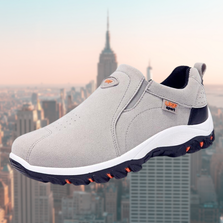 Levoire | Chaussures Orthopédiques Sans Lacets Gris