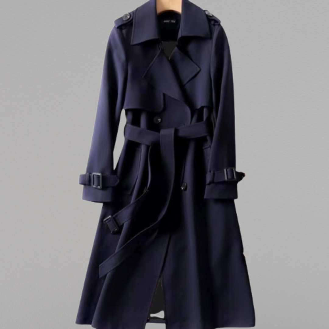 Levoire | Manteau doux et confortable Bleu Foncé