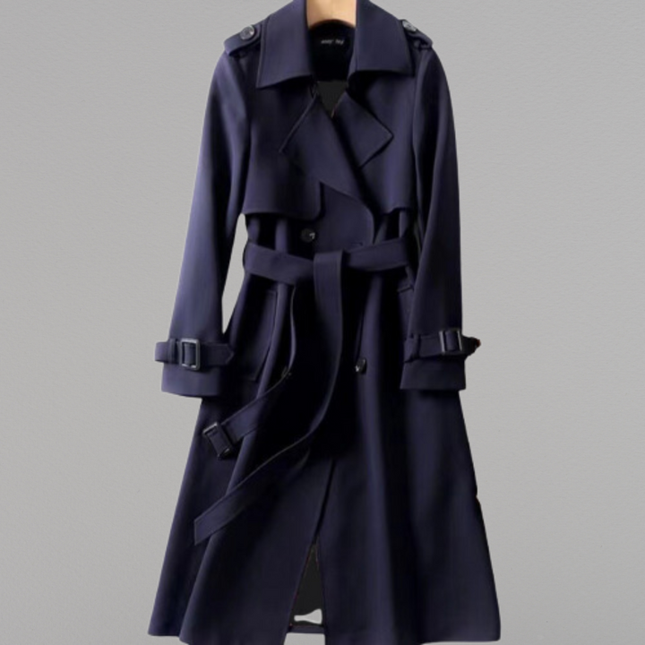 Levoire | Manteau doux et confortable Bleu Foncé
