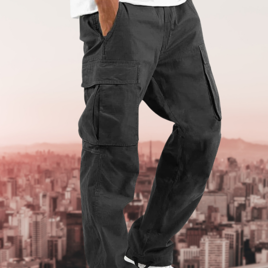 Levoire | Pantalons Pour Hommes Élégants Noir