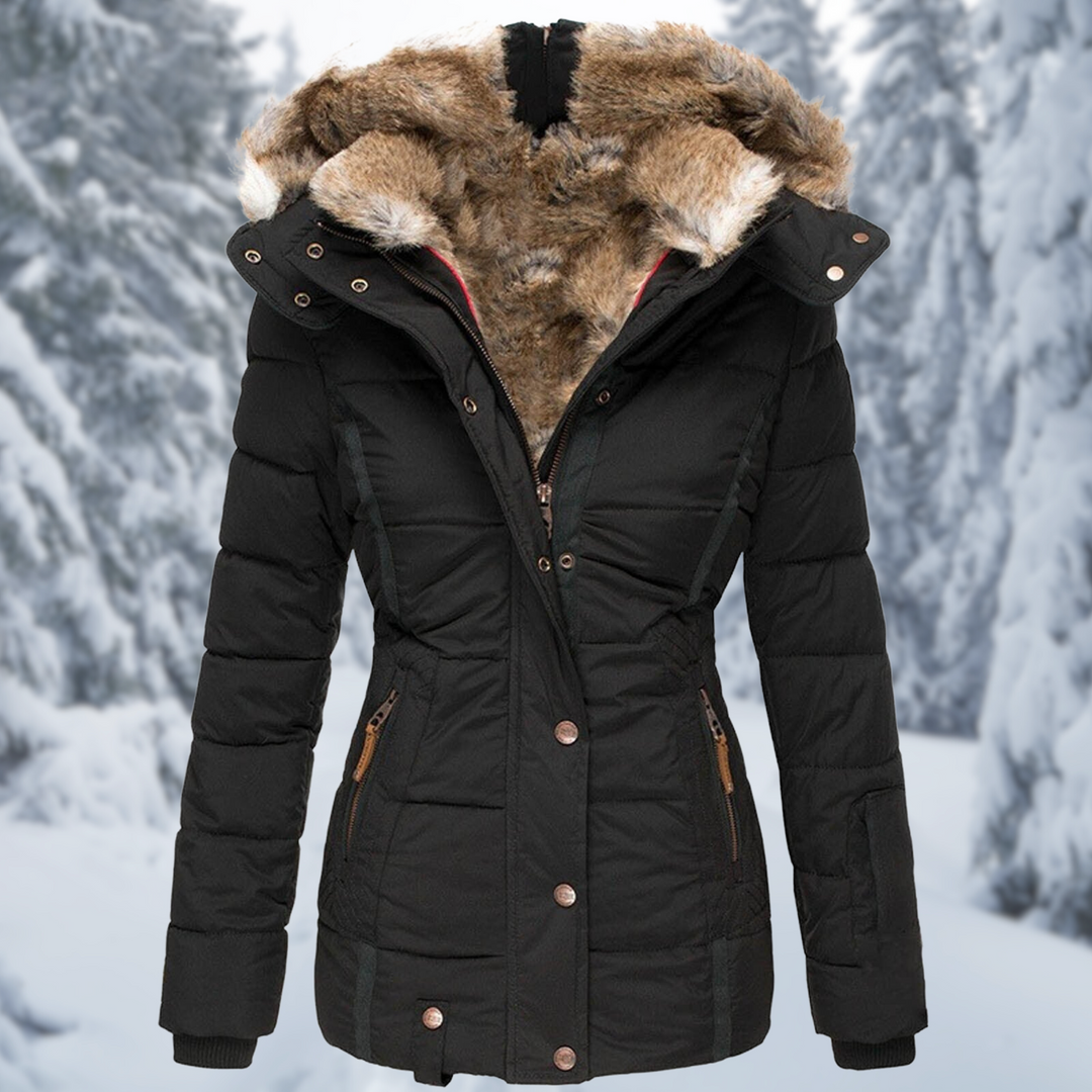 Levoire - Élégante veste d'hiver Noir