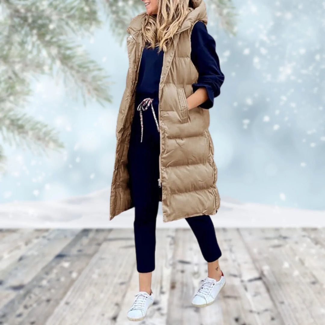 Levoire | Combinaison Sans Manches Zippée Khaki