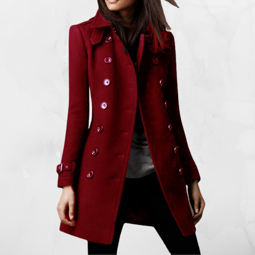 Levoire | Manteau confortable et à la mode Rouge