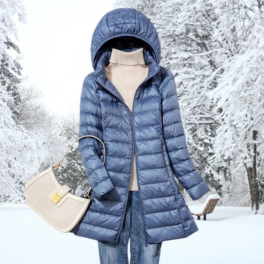 Levoire | Veste À Capuche Zippée Bleu