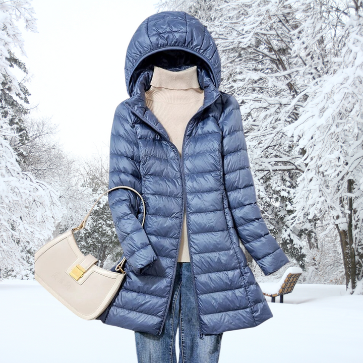 Levoire | Veste Légère En Duvet Ameline Bleu