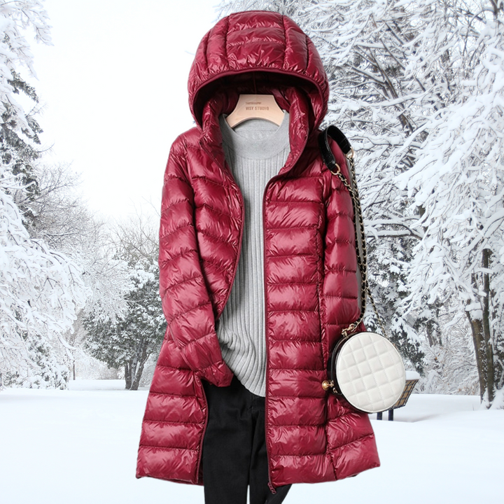 Levoire | Veste Légère En Duvet Ameline Rouge bourgogne