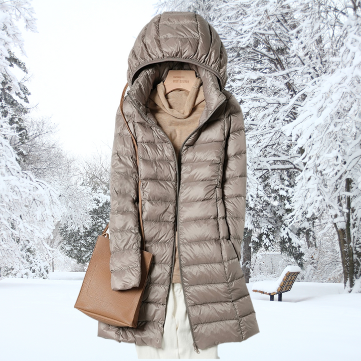 Levoire | Veste Légère En Duvet Ameline Khaki