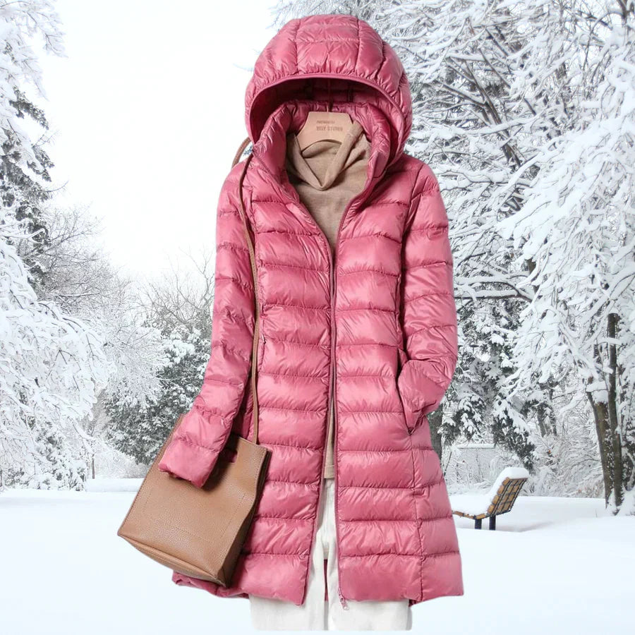 Levoire | Veste D'Automne En Duvet Ultralégère Rosa