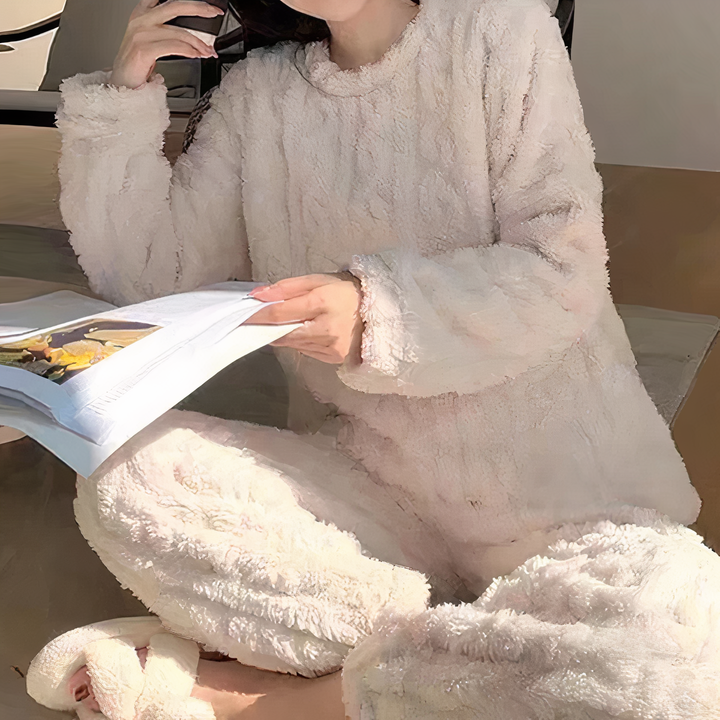 Levoire | Ensemble De Nuit Élégant Blanc Une taille