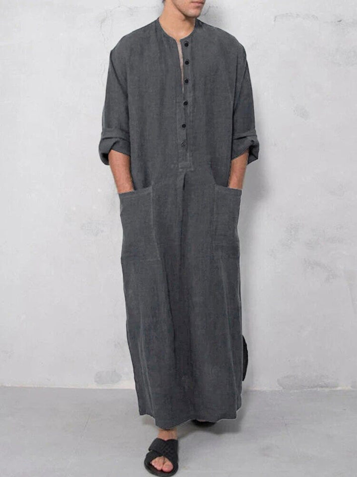 Levoire | Chemise longue Gris