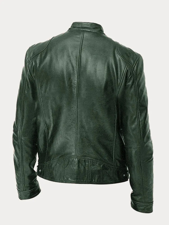 Levoire | Veste En Cuir Décontractée