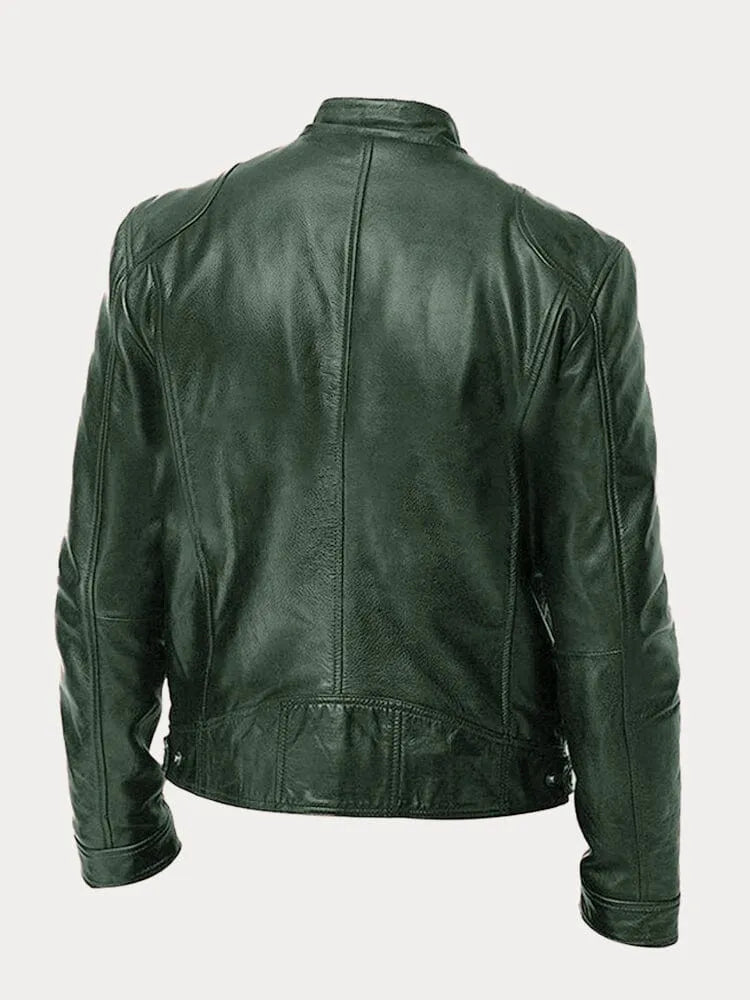 Levoire | Veste En Cuir Au Design Intemporel Et Au Confort