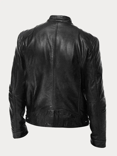 Avriane | Veste en cuir décontractée