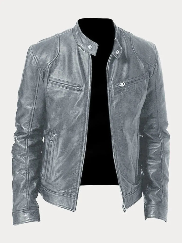 Levoire | Veste En Cuir Décontractée