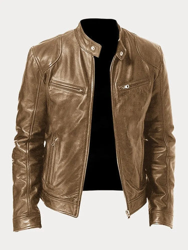 Levoire | Veste En Cuir Décontractée