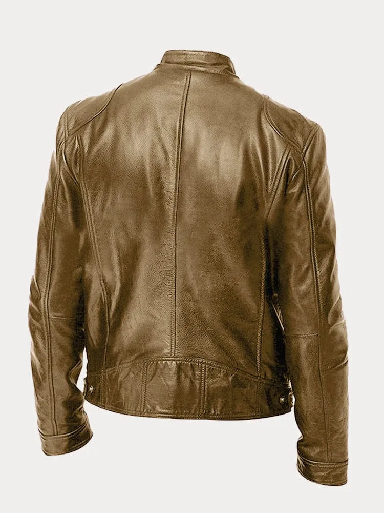 Levoire | Veste En Cuir Décontractée