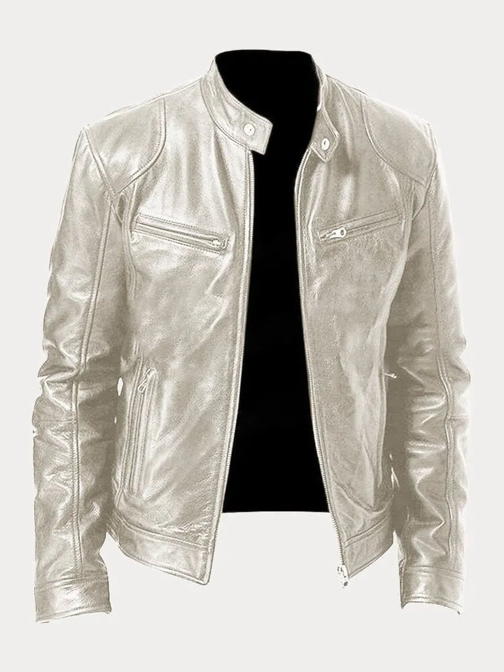 Levoire | Veste En Cuir Décontractée