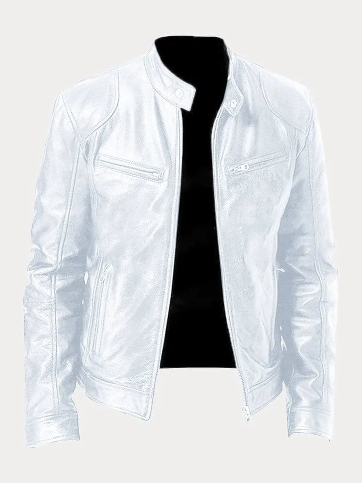 Levoire | Veste En Cuir Décontractée