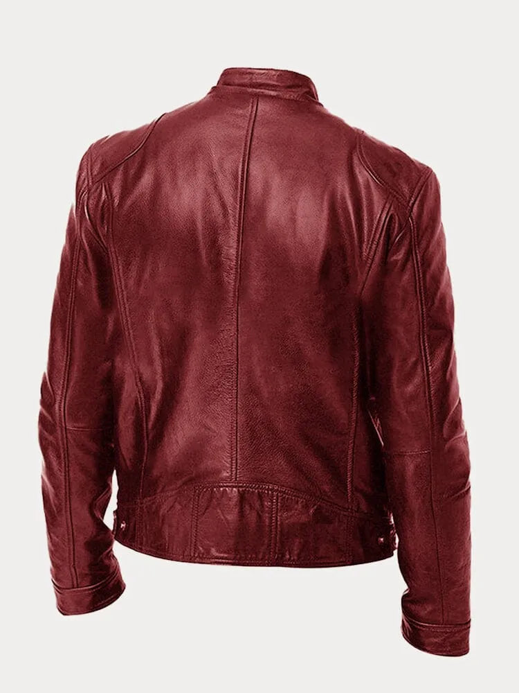 Levoire | Veste En Cuir Au Design Intemporel Et Au Confort