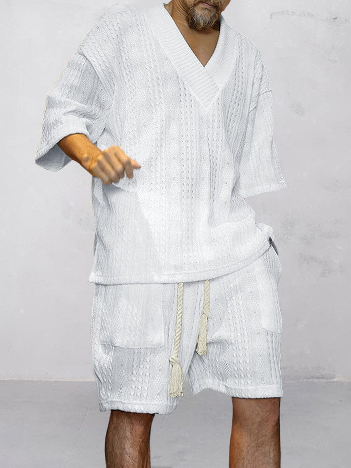 Levoire | Set Tricot V-Neck Confort Quotidien
