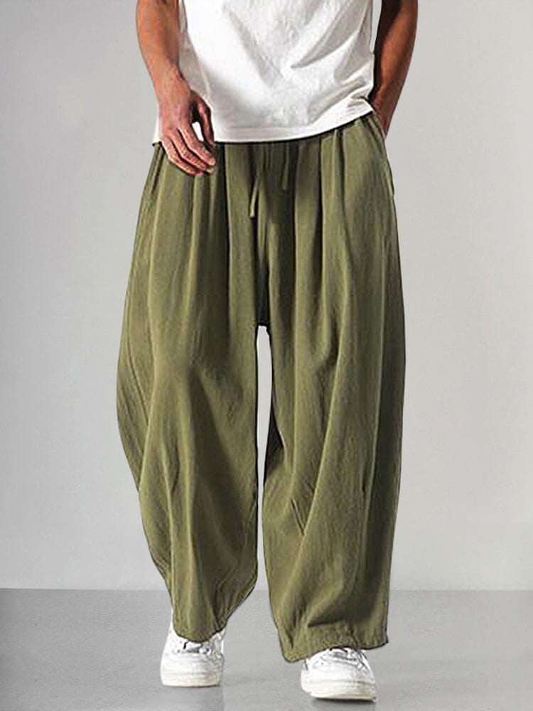 Levoire | Pantalons en lin fabriqués en fil de coton
