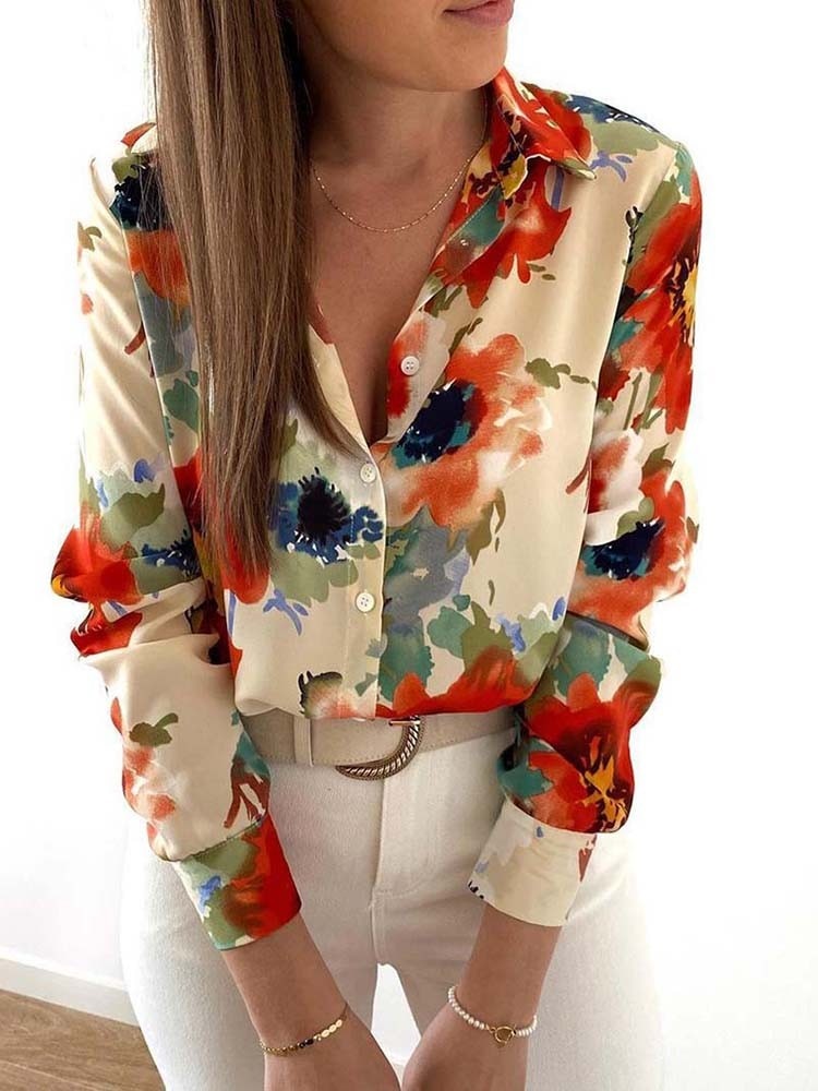 Levoire | Blouse Avec Imprimé Fleuri Pour Femmes