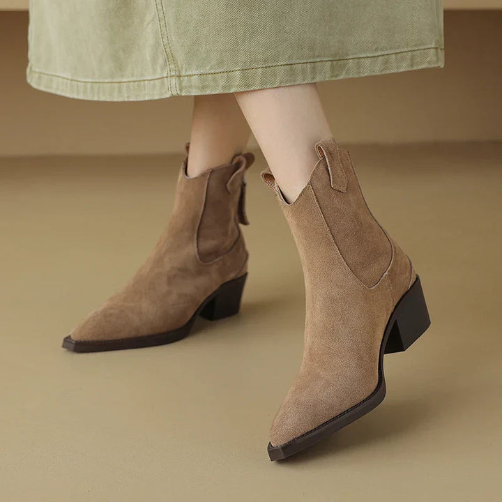 Levoire | Bottes De Cowboy Classiques Pour Femmes Khaki