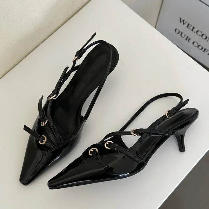Levoire | Bottines À Boucles Noir