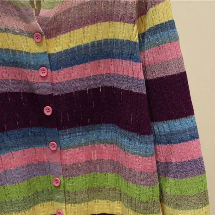 Levoire | Gilet Rayé Style Vintage