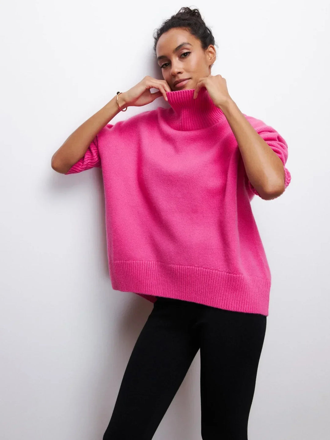 Levoire | Pull À Col Roulé Surdimensionné Fino