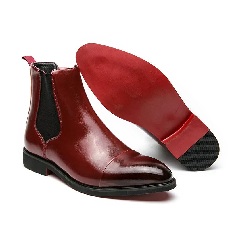 Levoire | Classiques chaussures en cuir Rot