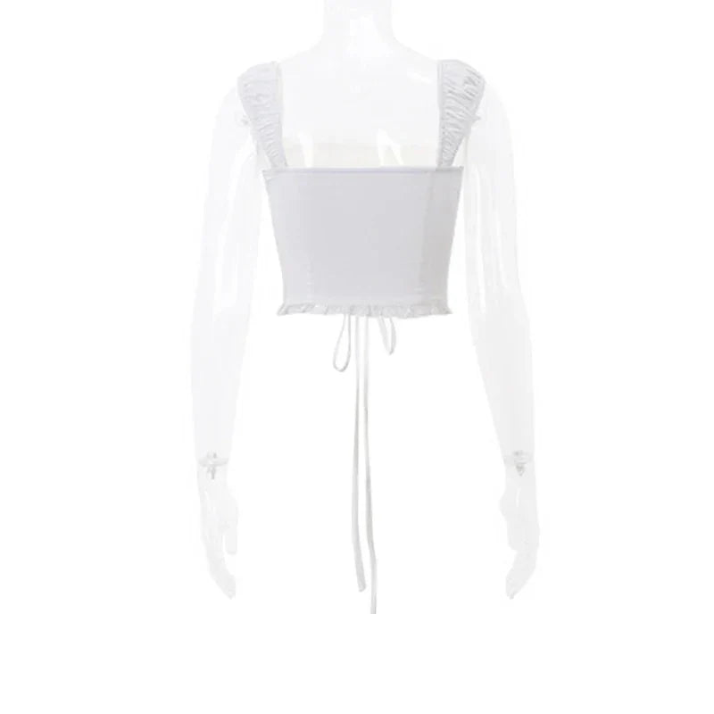Levoire | Haut Corset Romantique En Dentelle