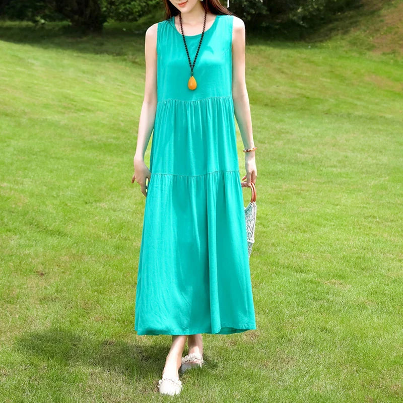 Levoire | Robe Longue Bohème Grande Taille M