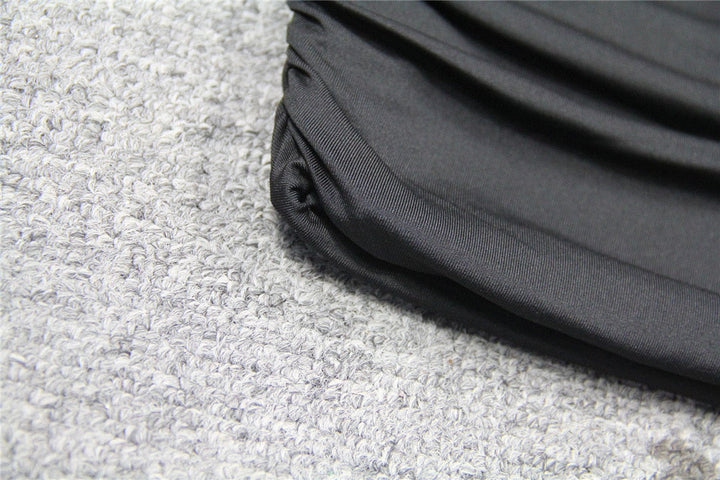 Levoire | Une Épaule Sans Bretelles Dos Ouvert Midi Robes
