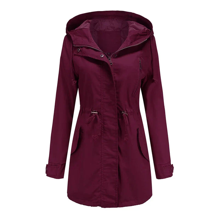 Levoire | T Trench En Coton Avec Capuche