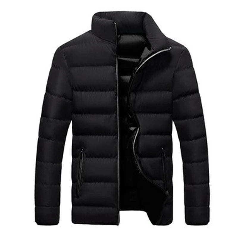 Levoire | Veste thermique à manches longues chaude avec zip Noir