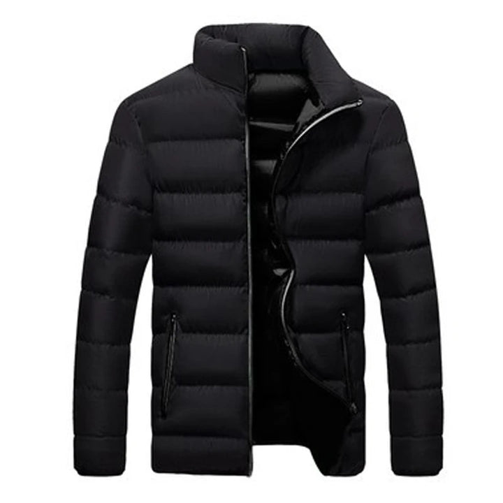Levoire | Veste thermique à manches longues chaude avec zip Noir