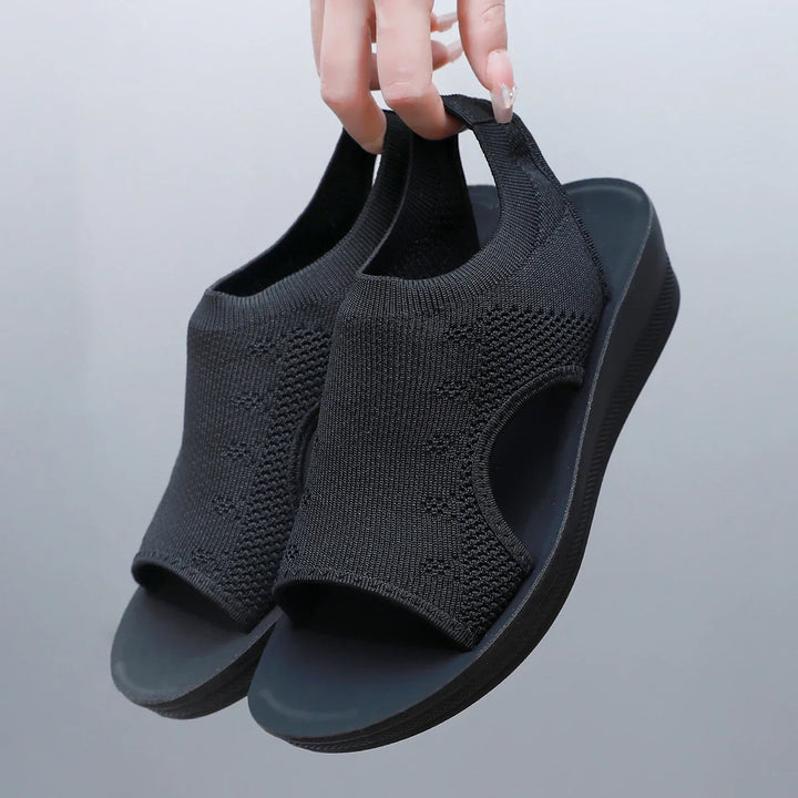 Levoire | Sandales Été Confort Noir