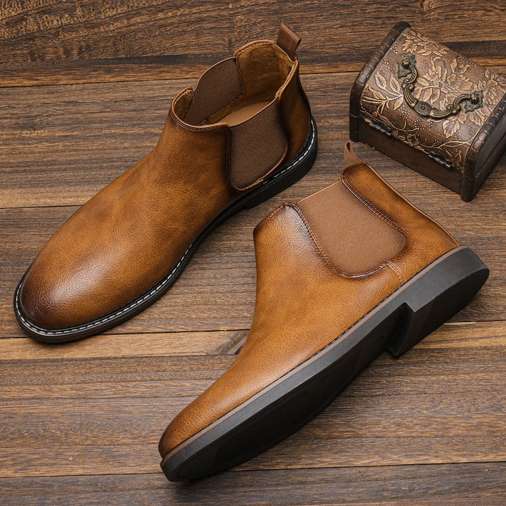 Levoire | Chaussures En Cuir Actuelles Brun clair