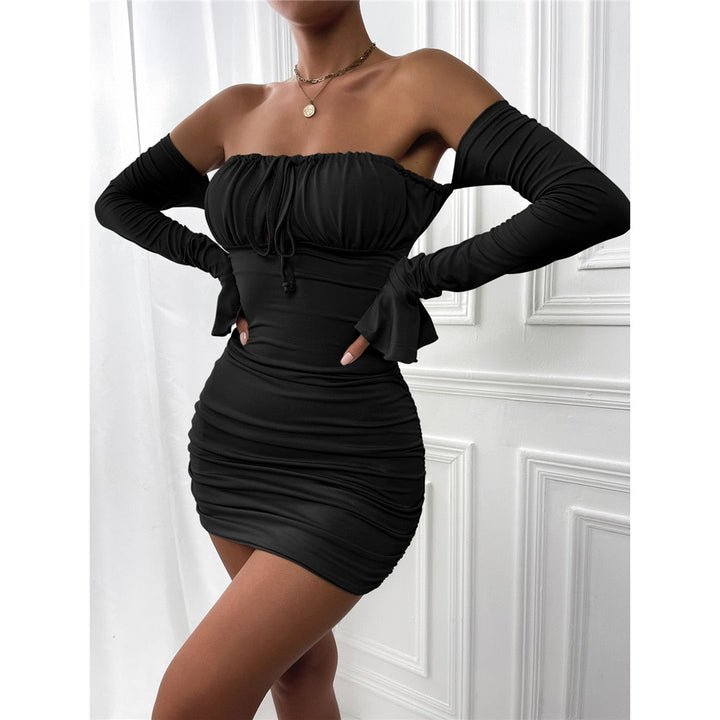 Levoire | Sans Manches Pull À Capuche Longue Robe À Nouer