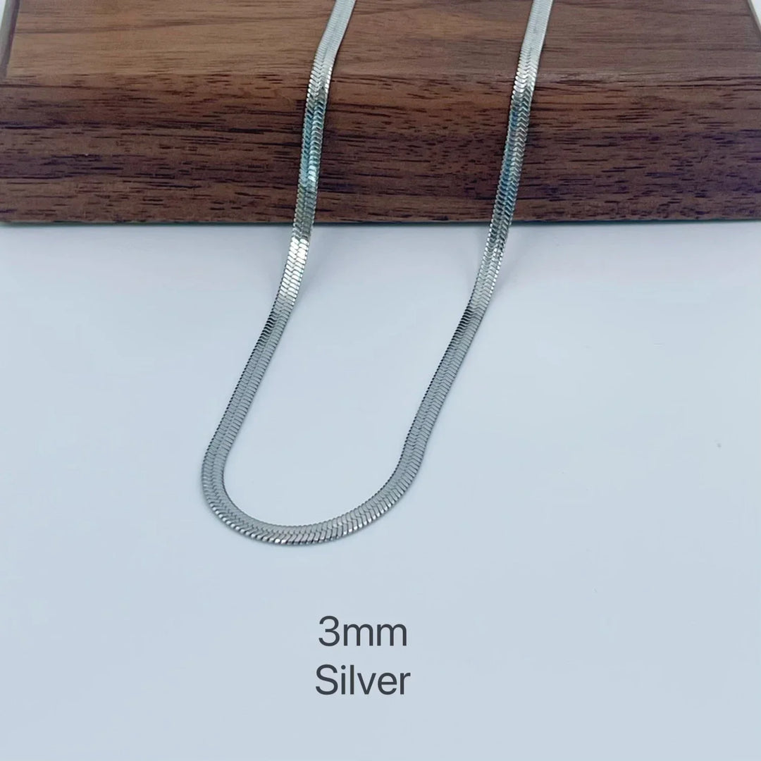 Levoire | Doré En Acier Inoxydable 3mm Argent