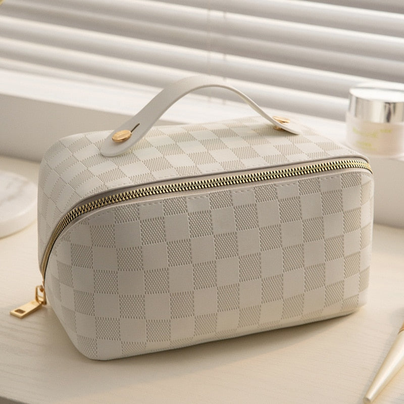Levoire | Sac De Maquillage En Tartan De Luxe