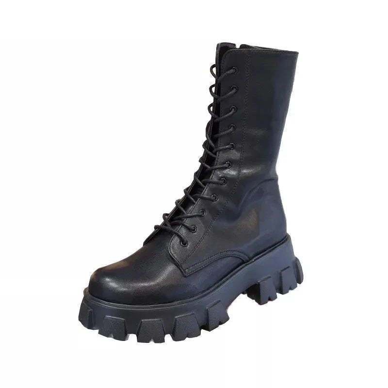 Levoire | Bottes Chunky Hautes Noir