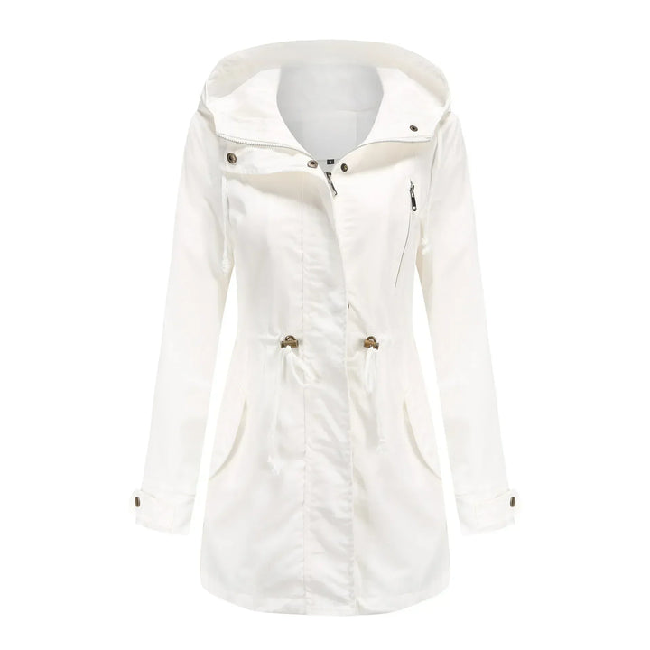 Levoire | Veste coupe-vent unie pour l'automne Blanc